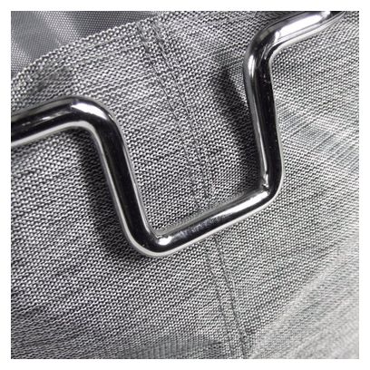 Klickfix Shopper Pro Handlebar Bag Gray