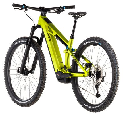 VTT Électrique Tout-Suspendu Cube Stereo Hybrid One44 HPC Race 800 Shimano Deore XT 12V 800 Wh 29'' Vert Flash Lime 2025 - Produit Reconditionné