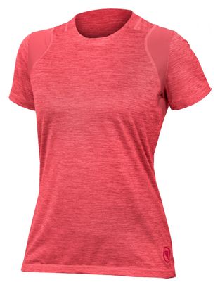Endura SingleTrack Women&#39;s Short Sleeve Jersey Pink