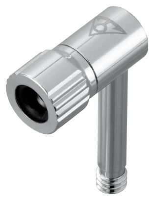 Topeak Pressure-Rite Presta Ventiladapter Silber