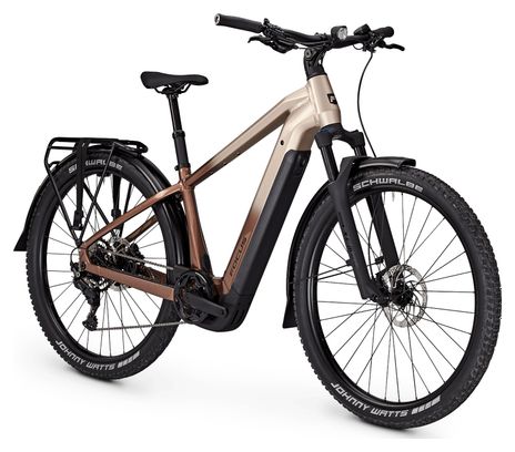 VTC Électrique Focus Aventura² 6.7 Shimano Cues 9V 540Wh 29'' Marron/Beige 2026