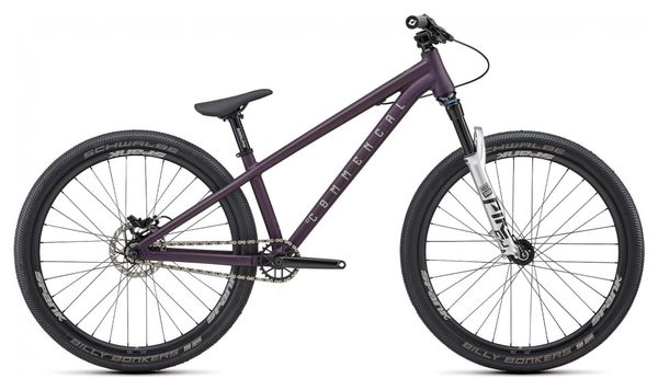 Commencal Absolut RS Single Speed Dirt Bike 26'' Violett Metall