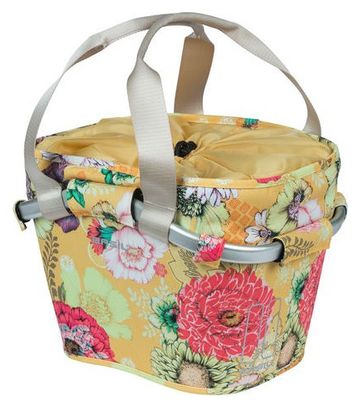 Basil Bloom Field Carry All Front Basket KF 15L Yellow