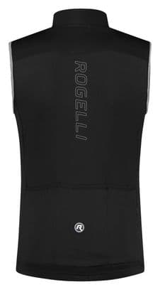 Gilet Coupe-Vent Velo Rogelli Essential - Homme - Noir