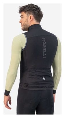 Gilet Coupe-Vent Velo Rogelli Essential - Homme - Noir