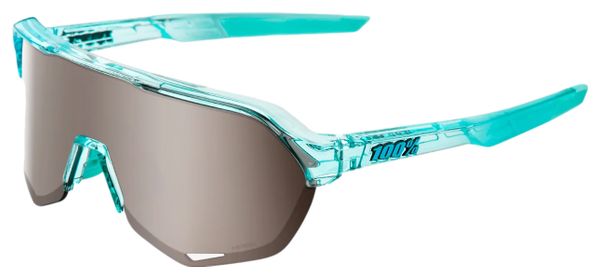 100% S2 Goggles - Blue - HiPER Mirror Silver Lens