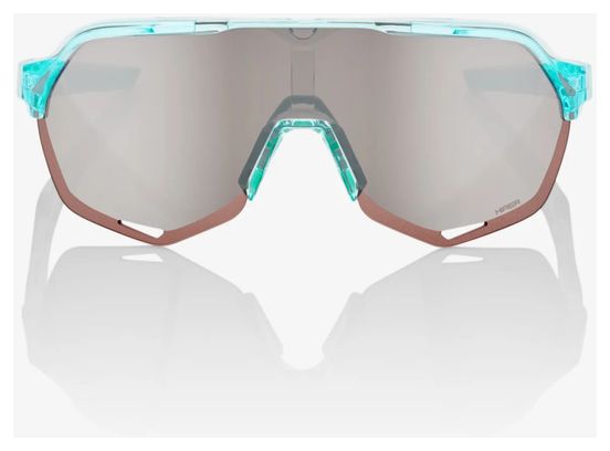 100% Gafas S2 - Azul - Lente HiPER Espejo Plata