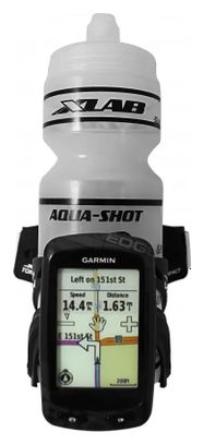 Support de Bidon de Prolongateurs Aero Xlab Torpedo Jompact 125 Noir + Bidon Xlab Aqua Shot 740 ml