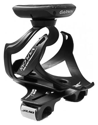 Support de Bidon de Prolongateurs Aero Xlab Torpedo Jompact 125 Noir + Bidon Xlab Aqua Shot 740 ml