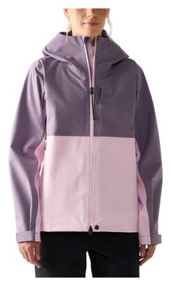 Haglöfs Front Proof II waterdichte jas voor dames, paars