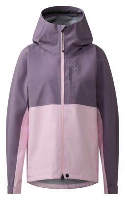 Haglöfs Front Proof II waterdichte jas voor dames, paars