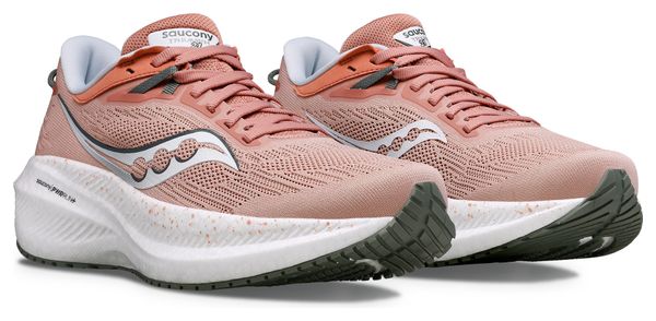 Saucony Triumph 21 Pink Women's Running Shoes