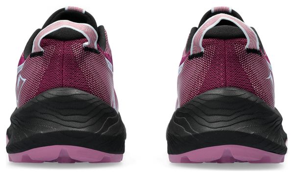 Chaussures de Trail Running Femme Asics Gel Trabuco 12 Rose Noir