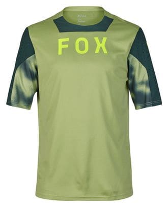 Fox Defend Taunt Short Sleeve Jersey Green