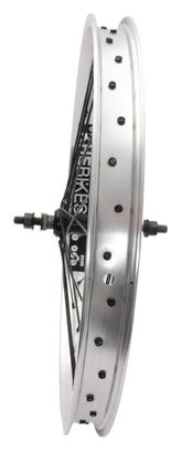 Roue avant BMX KHE PRISM 20 pouces argent