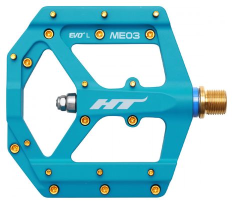 HT ME03T Blue flat pedals