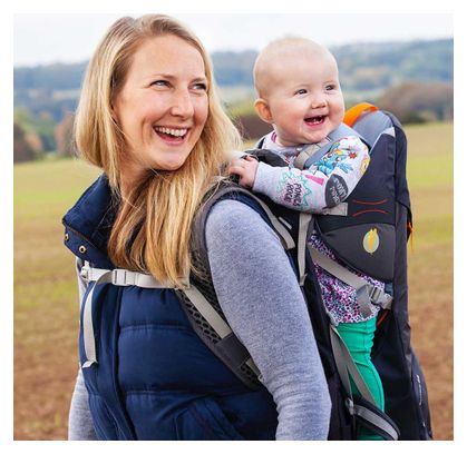 Porte-bébé LittleLife Cross Country S4 - Gris