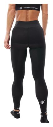 Calze a compressione Compressport Recovery Nero Donna