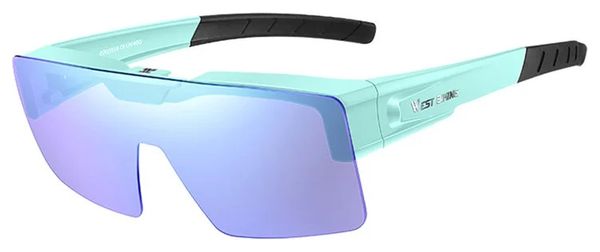 Sunglasses photochromic lenses interchangeable blue