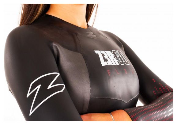 Z3rod Flex Black/Red Women's Neoprene Wetsuit