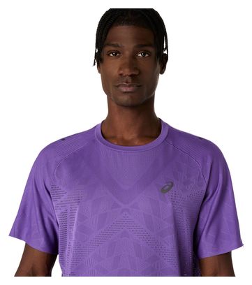 Maglia a maniche corte Asics Metarun Uomo Viola