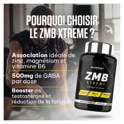 ZMB Xtreme (90 Caps) - Superset Nutrition -  Zmb