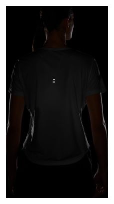 Maglia a maniche corte Nike Tempo Swoosh Run Bianco Donna
