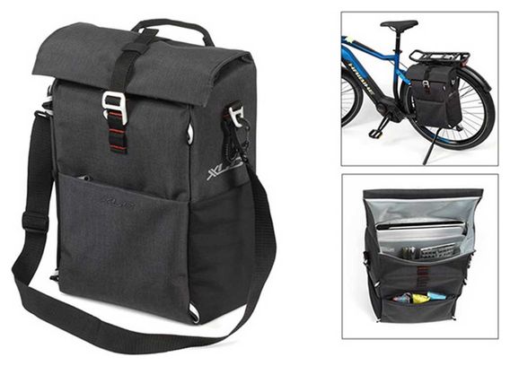 XLC BA-S91 Messengerbagagetas grijs antraciet 15 L
