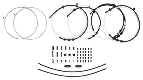 Jagwire Kabels &amp; Jackets Kit 2x Elite Link Shift Kit Zwart