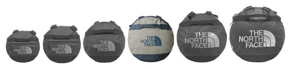 Borsa da viaggio The North Face Base Camp 95L - L Grigio