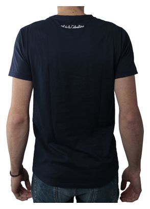 LeBram Colombière t-shirt Navy Blauw