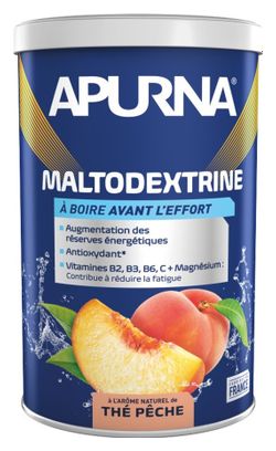 Boisson Energetique Apurna Maltodextrine Thé Pêche Pot 500g