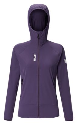 Millet Kamet Xcs Light Hoodie Softshell-jas voor dames, paars