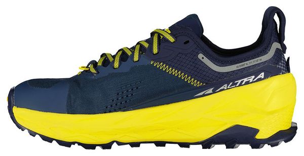 Altra Olympus 5 Trail Running Shoes Blue Yellow