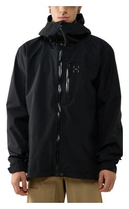 Haglöfs Alert Gore-Tex Waterproof Jacket, Black, Men's | Alltricks.com