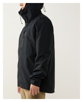 Haglöfs Alert Gore-Tex waterdichte jas voor heren, zwart