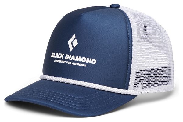 Black Diamond Flat Bill Trucker Cap Blau