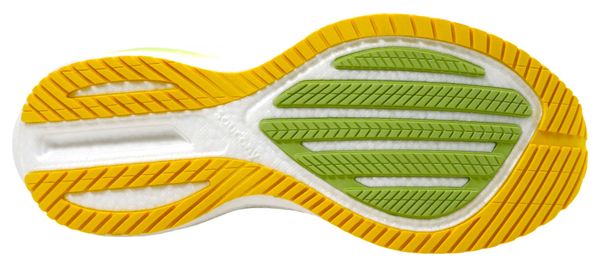 Chaussures de Running Femme Saucony Triumph 21 Blanc Vert