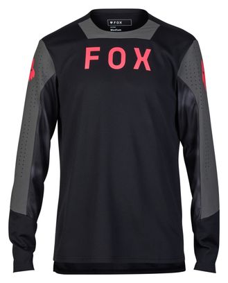 Fox Defend Taunt Langarmtrikot Schwarz