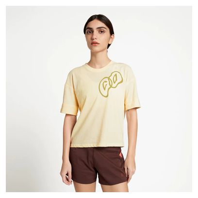 Maglia a manica corta Ciele WNSB Chainlink Donna Bianco