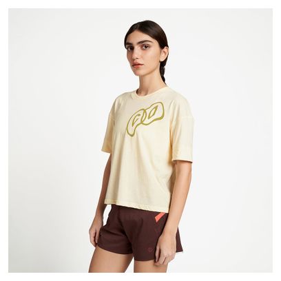 Maglia a manica corta Ciele WNSB Chainlink Donna Bianco