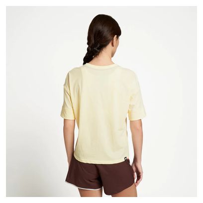 Maglia a manica corta Ciele WNSB Chainlink Donna Bianco