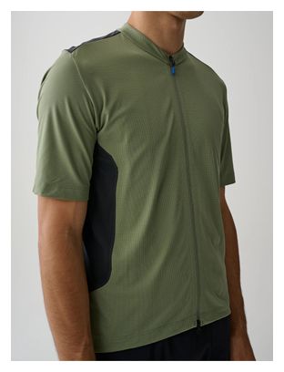 Maap Alt_Road Zip Tee Green