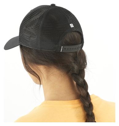 Salomon Logo Trucker Cap Zwart