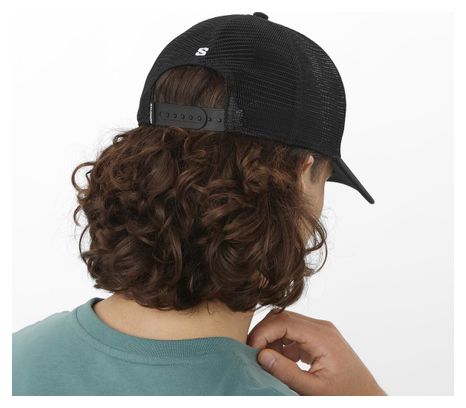 Salomon Logo Trucker Cap Zwart
