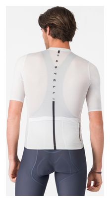 Maglia a maniche corte Castelli Drittone bianca da uomo