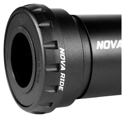 Boitier de pédalier Nova Ride PF30 Shimano DUB Noir