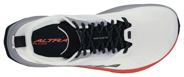 Scarpe da trail Altra Mont Blanc Speed Blanc/Rosso/Grigio da donna