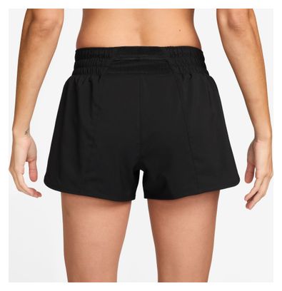Short Nike One Swoosh 3in Zwart voor dames