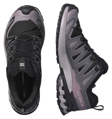 Salomon XA Pro 3D v9 Trailrunning-Schuhe Schwarz/Grau Frau